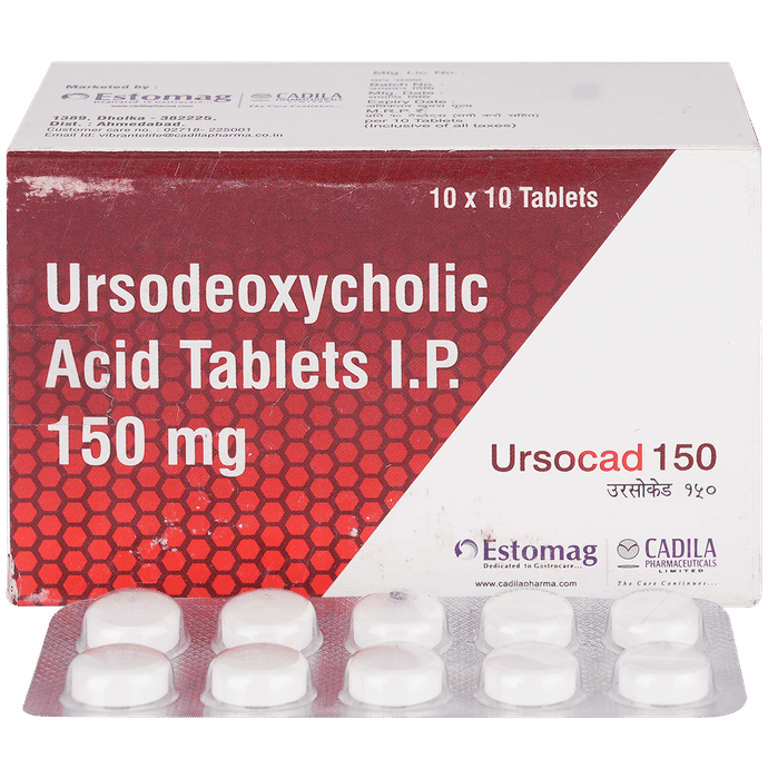 Ursocad 150mg Tablet 10s
