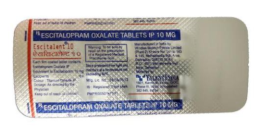 Escitalent 10 Tablet 10s