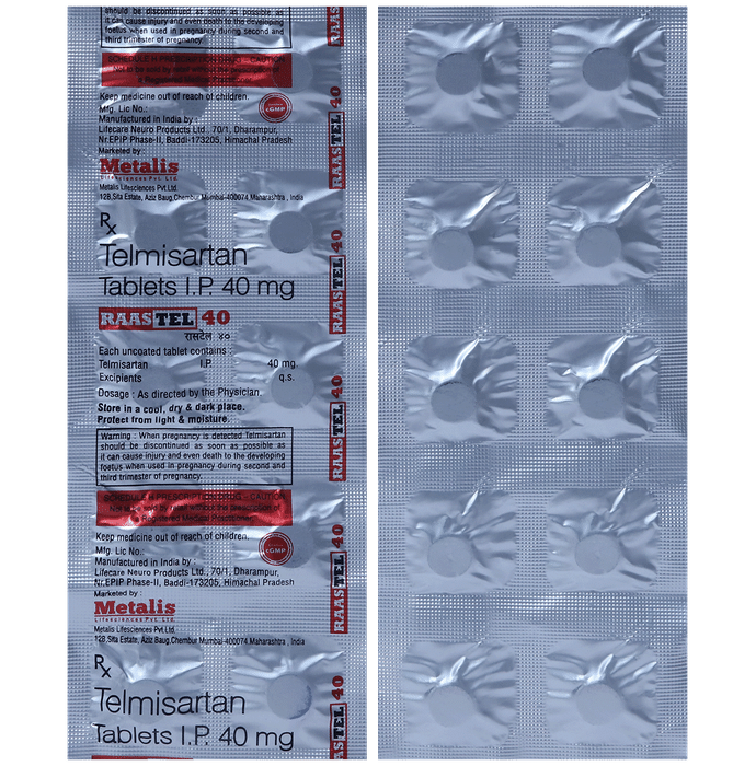 Raastel 40mg Tablet