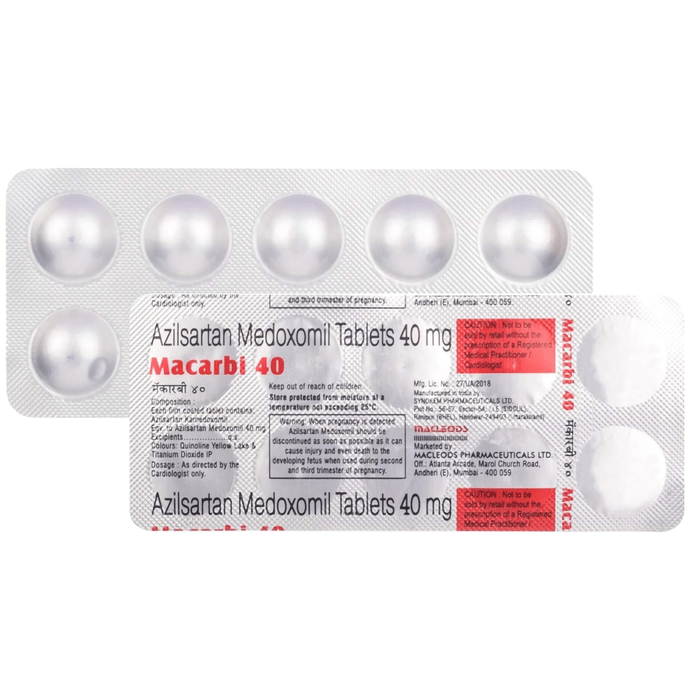 Macarbi 40mg Tablet 10s
