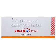 वोलिक्स आर 0.3मिलीग्राम/1मिलीग्राम टैबलेट 10 एस