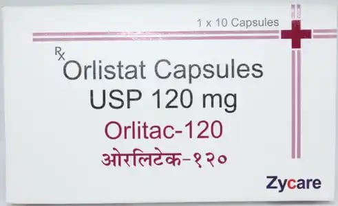 ओर्लिटैक 120mg  कैप्सूल 10s