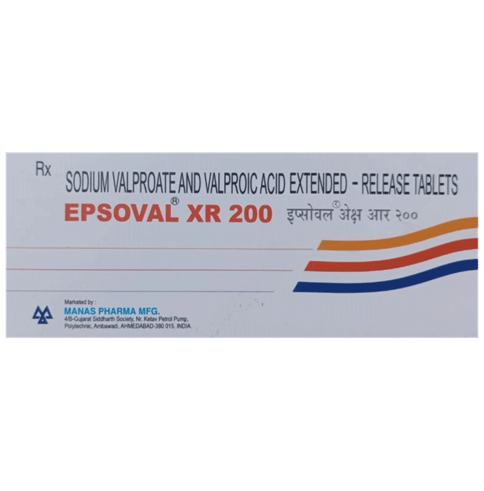 Epsoval 200mg Tablet XR
