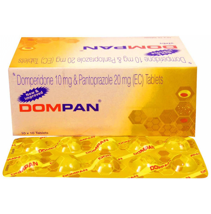डोम्पैन 10mg/20mg टैबलेट