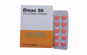 Dinac 50mg Tablet 10s
