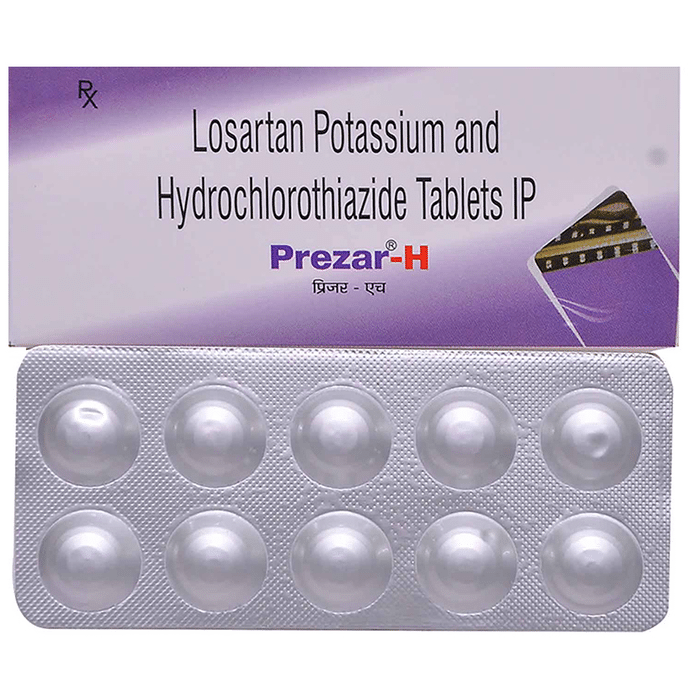 Prezar H 50 mg/12.5 mg Tablet