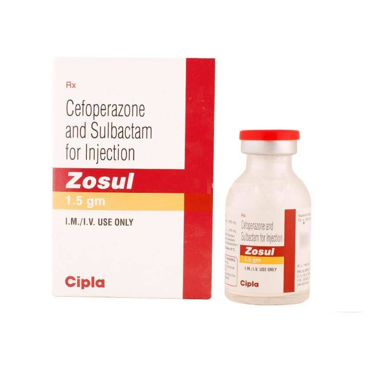 Zosul 1000mg/500mg Injection 20ml