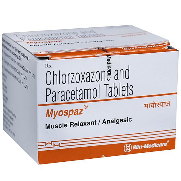 Myospas 500mg/250mg Tablet 10s