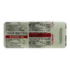 Etoxib 60mg Tablet 10s