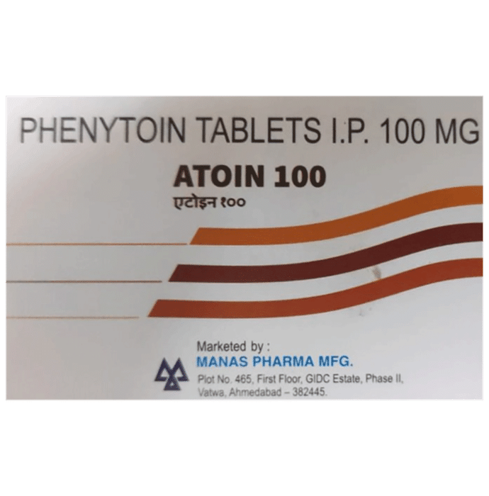 अटोइन 100mg टैबलेट