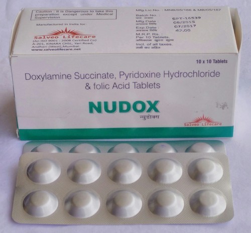 Nudox 10mg/10mg/2.5mg Tablet 10s