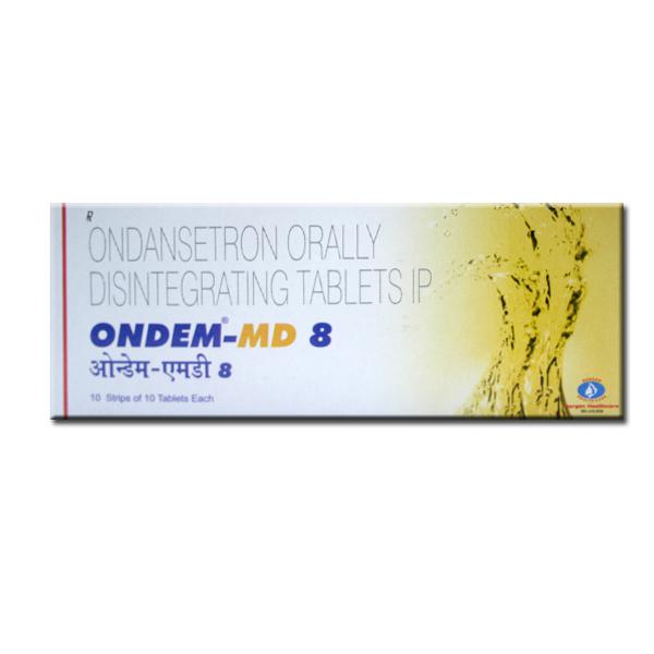 Ondem 8mg Tablet MD 10s