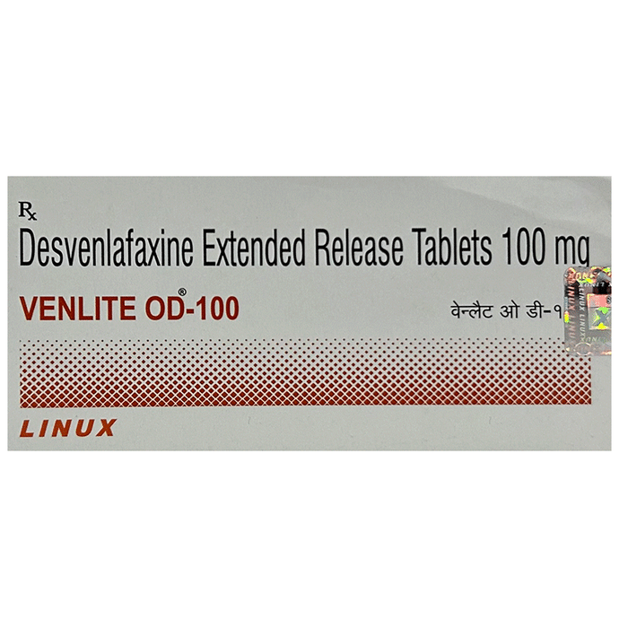 वेनलाइट ओडी 100 टैबलेट ईआर 10s के बा