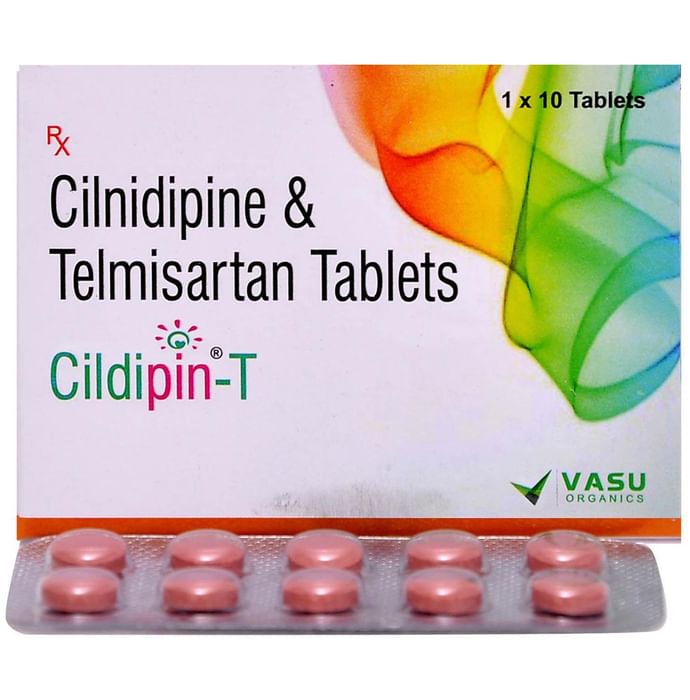 Cildipin T 10mg/40mg Tablet