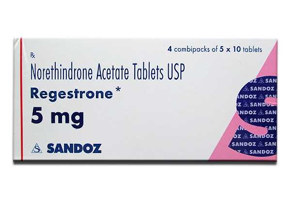 Regestrone 5mg Tablet 10s