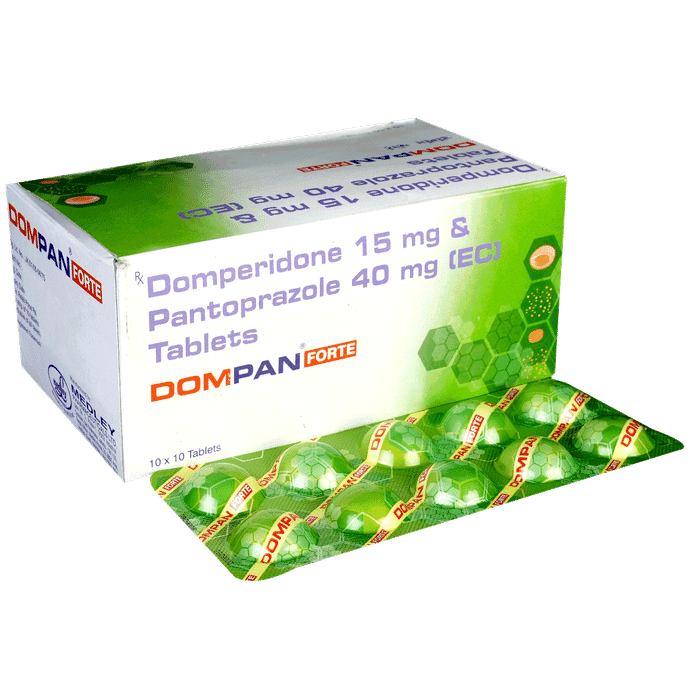 डोमपैन फोर्ट 15mg/40mg टैबलेट