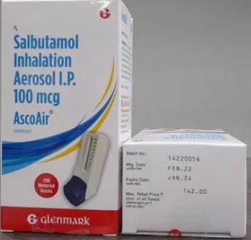 Ascoair FB 6mg/100mg Inhaler