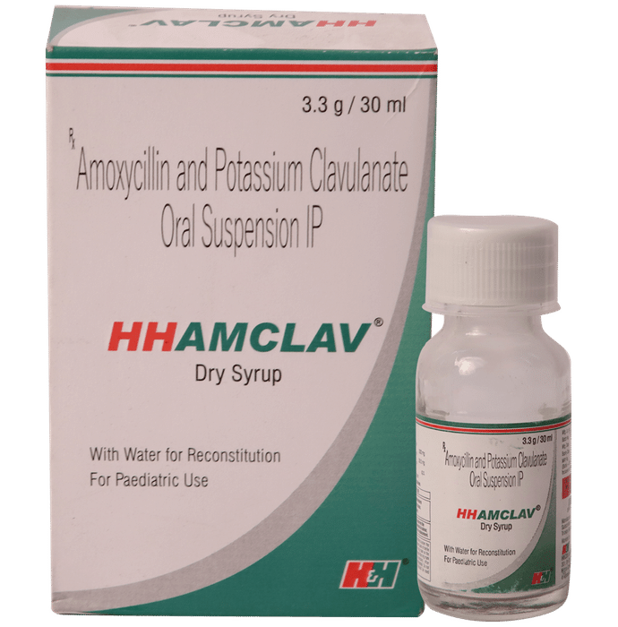 Hhamclav Dry Syrup 30ml