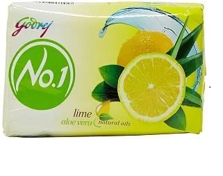 गोदरेज नंबर 1 लाइम एंड एलो सोप 50 ग्राम