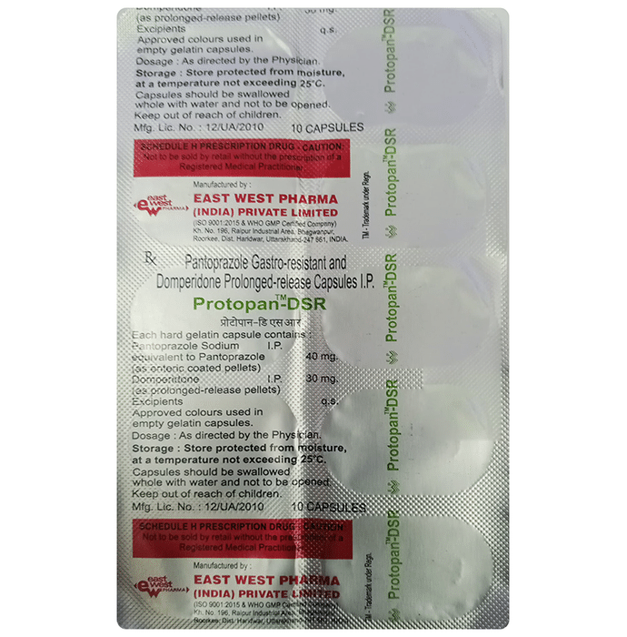 Protopan-DSR 30mg/40mg Capsule