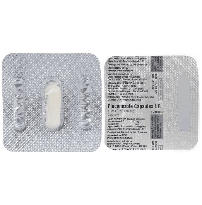 फ्यूमाइसिन 150mg कैप्सूल