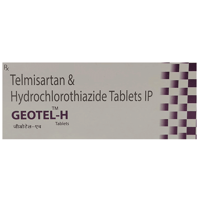 Geotel H 40mg/12.5mg Tablet