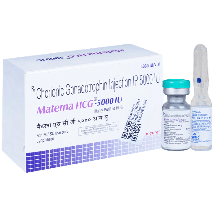 मेटरना एचसीजी 5000आईयू इंजेक्शन के बा