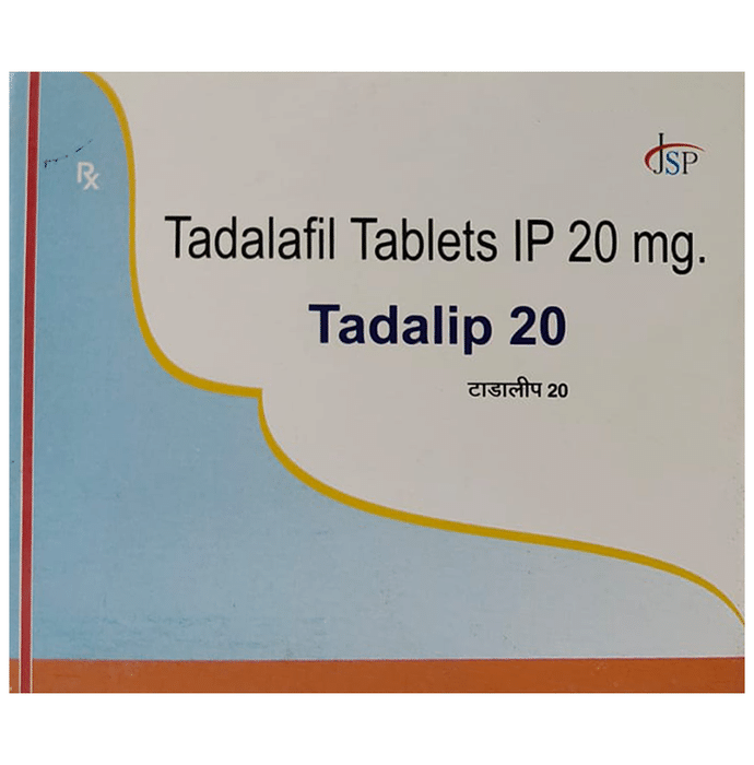 तडालिप 20 मिलीग्राम के गोली बा