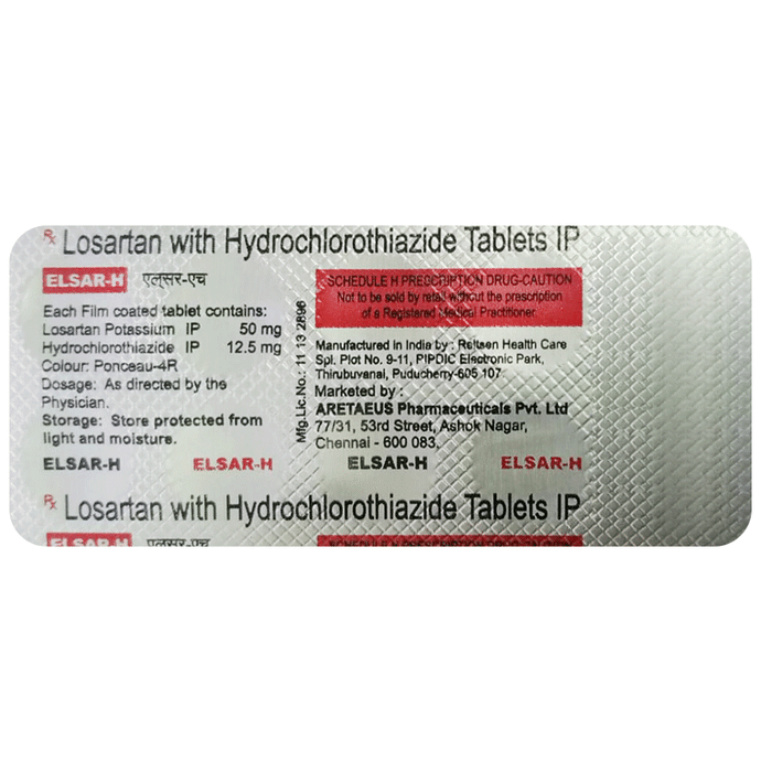 Elsar H Tablet