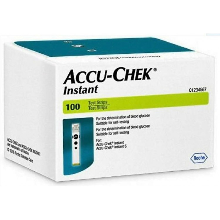 Accu Chek Instant Test Strips 100s