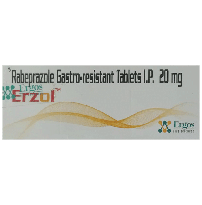 एर्ज़ोल 20mg टैबलेट