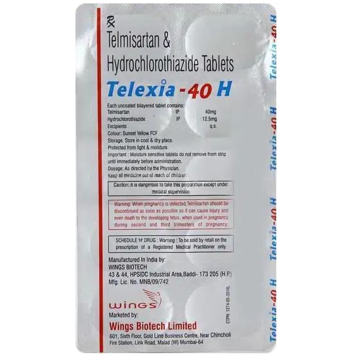 Telexia 40H Tablet
