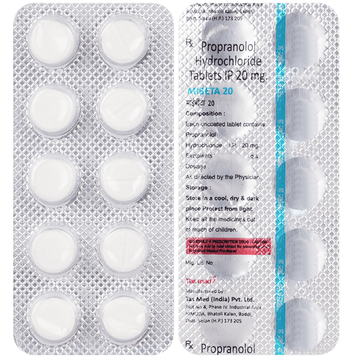 Mibeta 20mg Tablet 10s