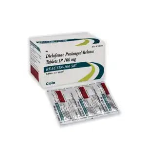 Reactin 100mg Tablet SR 15s