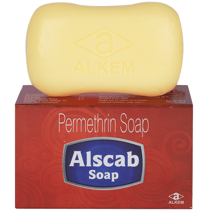 Alscab 1% Soap 75mg