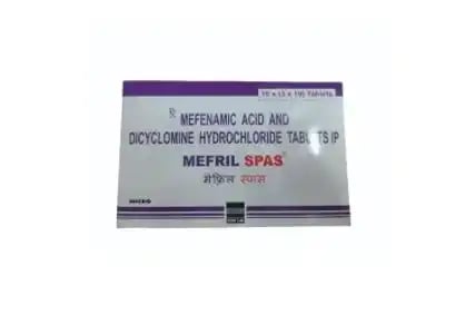 میفرل اسپاس 10mg/250mg ٹیبلٹ 10s