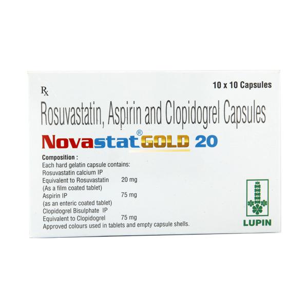 Novastat Gold 20 Capsule 10s