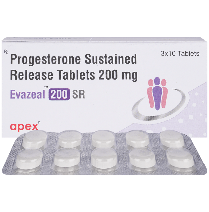 Evazeal 200mg Tablet SR 10s