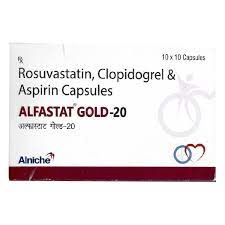 Alfastat Gold 20 Capsule 10s