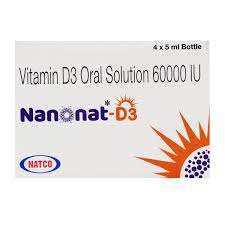 Nanonat D3 زبانی حل 5ml