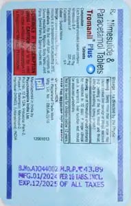 Tromanil Plus Tablet 10s