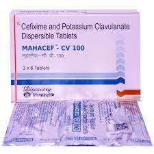 Mahacef CV 100mg/62.5mg Tablet 6s