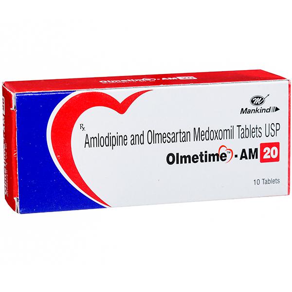 Olmetime AM 20mg Tablet 10s