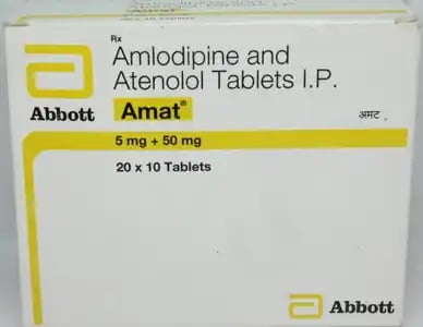Amat 5mg/50mg Tablet 10s