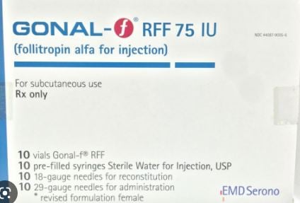 Gonal F 75iu Pre filled syringe 1s