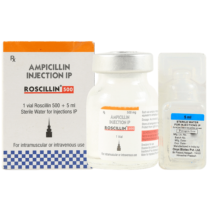 रोसिलिन 500mg इंजेक्शन
