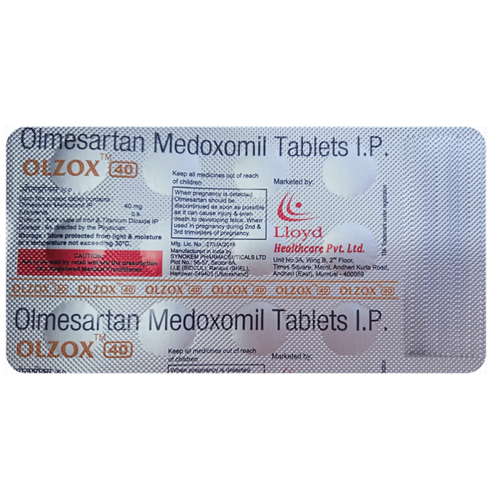 Olzox 40 Tablet