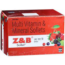 Z & B Multi Vitamin & Mineral Soflets 15s