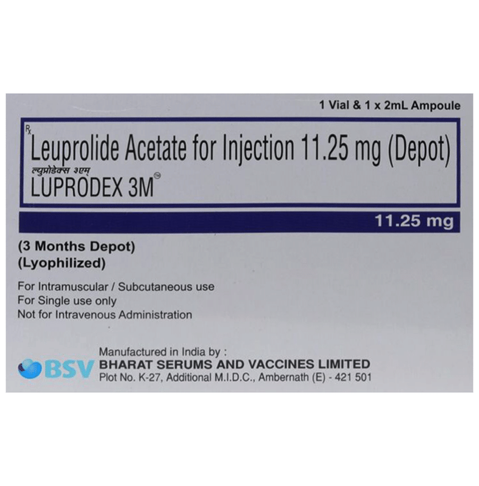 Luprodex 3M 11.25mg Injection