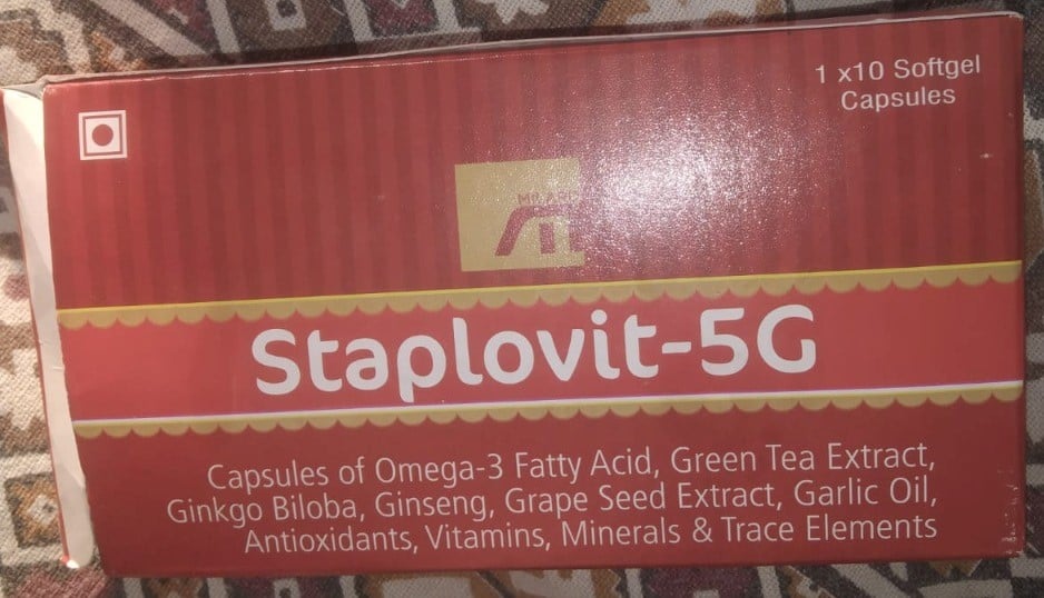 Staplovit 5G Capsule 10s